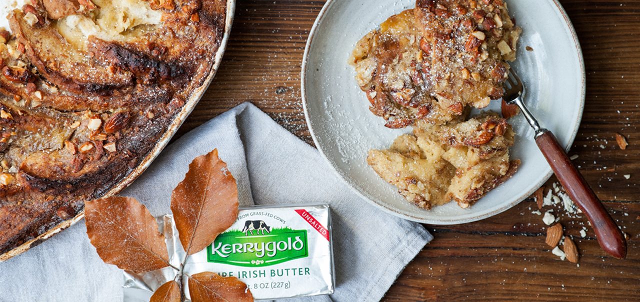 STICKY DATE BREAD & BUTTER PUDDING Kerrygold