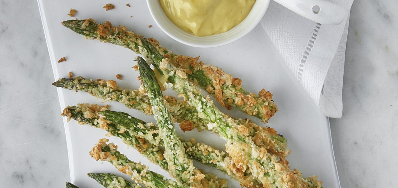 Crispy Skellig and Dubliner® Cheese Crispy Asparagus Spears Recipe