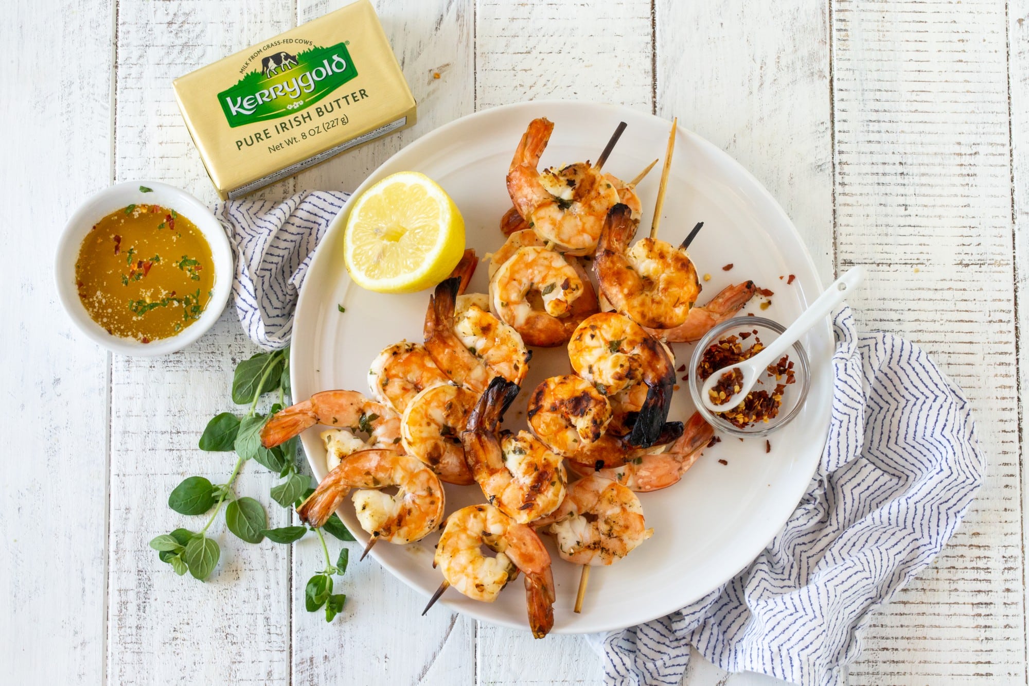 Zesty Grilled Shrimp Skewers Recipe Kerrygold Starters