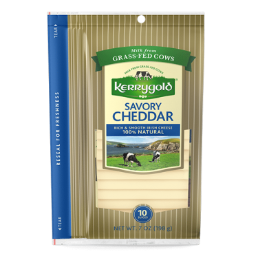 Savory Sliced Cheddar Cheese