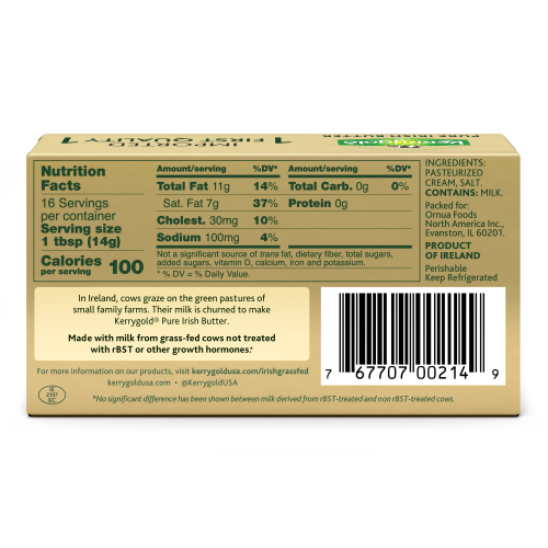 Kerrygold Grass Fed Pure Irish Butter Sticks, 8 oz - Ralphs